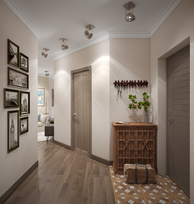 Фотография: Прихожая в стиле Прованс и Кантри,  – фото на INMYROOM