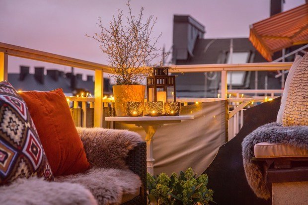 Фотография: Терраса в стиле Скандинавский, Эклектика, Декор интерьера, Квартира, Швеция, Стокгольм, 4 и больше, Более 90 метров – фото на INMYROOM