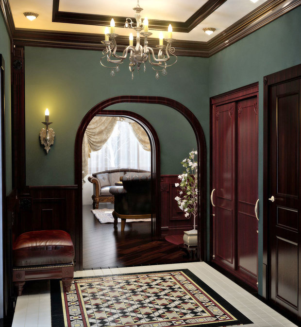 Фото из портфолио Квартира в Английском стиле – фотографии дизайна интерьеров на INMYROOM