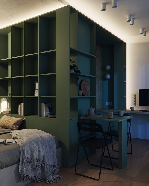 Фото из портфолио Квартира-студия в Санкт-Петербурге, 23,3 м2 – фотографии дизайна интерьеров на INMYROOM