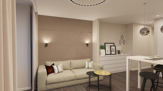 Фото из портфолио Квартира в Доме на Баковке – фотографии дизайна интерьеров на INMYROOM