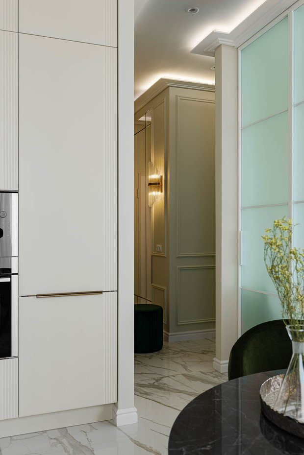 Фото из портфолио Апартаменты в ЖК «Царская площадь» (г. Москва) – фотографии дизайна интерьеров на INMYROOM