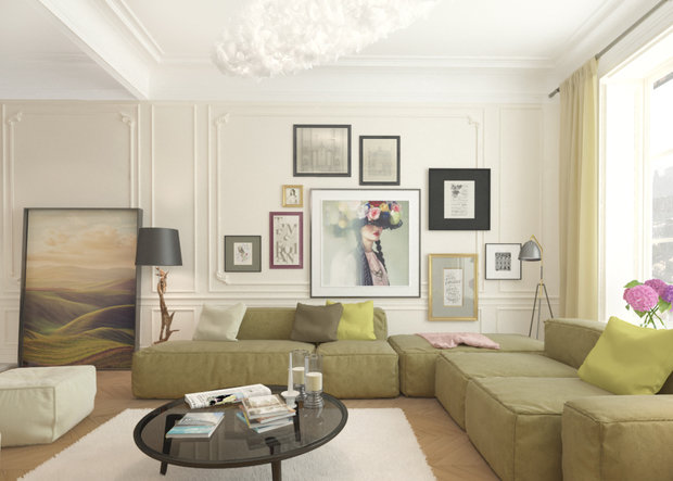 Фото из портфолио Квартира с французскими акцентами – фотографии дизайна интерьеров на INMYROOM