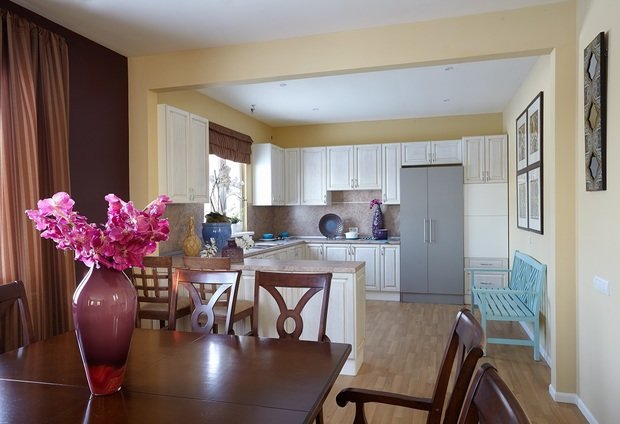 Фотография: Кухня и столовая в стиле Современный, Интерьер комнат – фото на INMYROOM