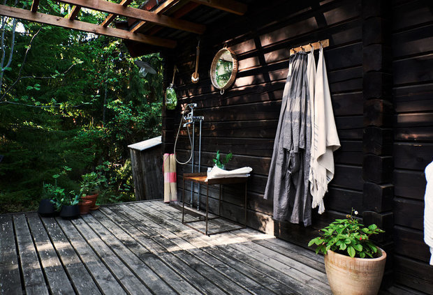 Фотография: Терраса в стиле Эко, Ванная, Ariston, Советы, Дача – фото на INMYROOM