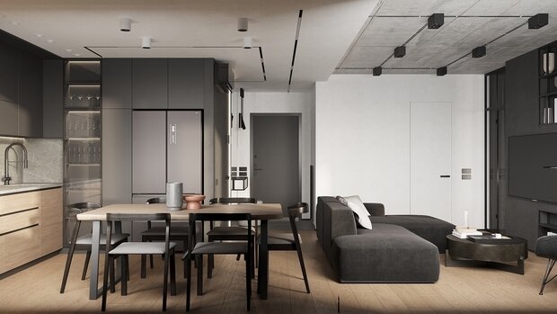 Фото из портфолио КВАРТИРА В ЖК ПРИГОРОД ЛЕСНОЕ – фотографии дизайна интерьеров на INMYROOM