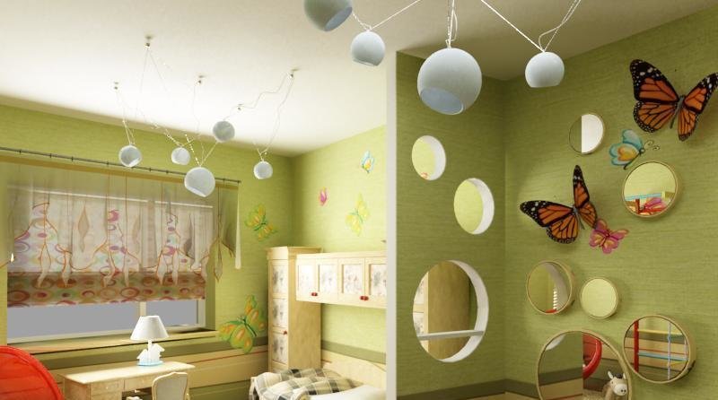 Фотография: Детская в стиле Современный, Декор интерьера, Мебель и свет – фото на INMYROOM Фотография: Детская в стиле Современный, Декор интерьера, Мебель и свет – фото на INMYROOM