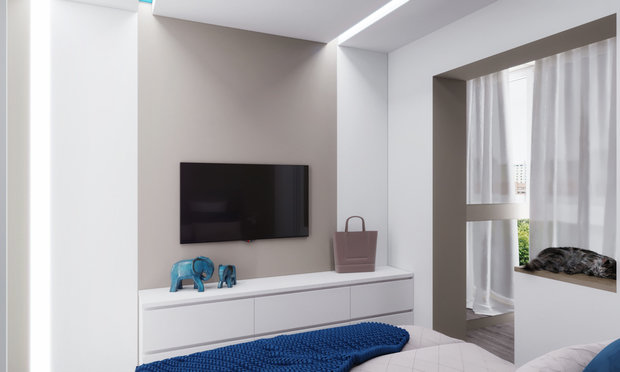 Фото из портфолио Квартира в Петербурге 42 кв.м – фотографии дизайна интерьеров на INMYROOM