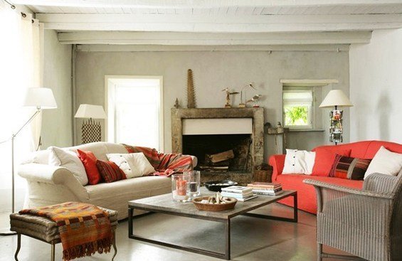 Фотография: Гостиная в стиле Прованс и Кантри, Классический, Современный – фото на INMYROOM