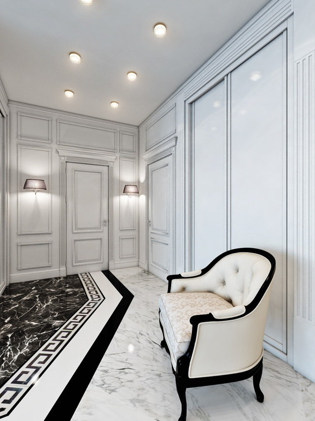 Фото из портфолио Холл в классическом стиле  – фотографии дизайна интерьеров на INMYROOM