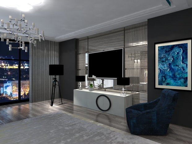 Фото из портфолио Contemporaty Interior Design project in Cannes  – фотографии дизайна интерьеров на INMYROOM