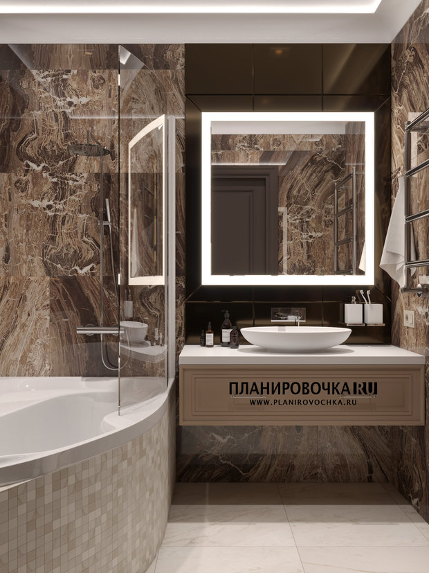 Фото из портфолио ЖК "Ясный", Кухня 14,7 м2 – фотографии дизайна интерьеров на INMYROOM