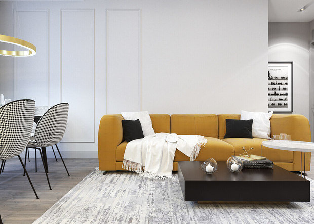 Фото из портфолио Проект ЖК "Крестовский De Luxe" – фотографии дизайна интерьеров на INMYROOM