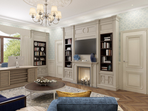 Фото из портфолио Квартира Кутузовский – фотографии дизайна интерьеров на INMYROOM