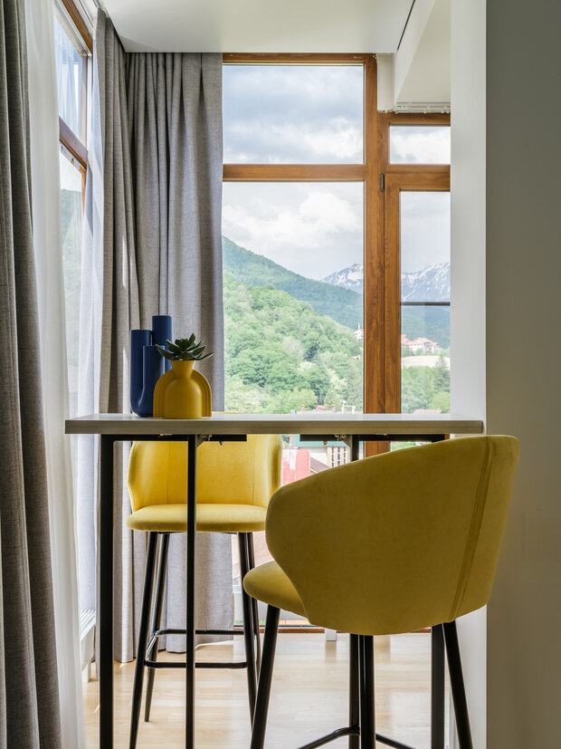 Фотография: Кухня и столовая в стиле Современный, Минимализм, Малогабаритная квартира, Квартира, Студия, Проект недели, Сочи, до 40 метров, Елизавета Ткачева – фото на INMYROOM