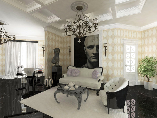 Фото из портфолио В стиле Ар-Деко – фотографии дизайна интерьеров на INMYROOM