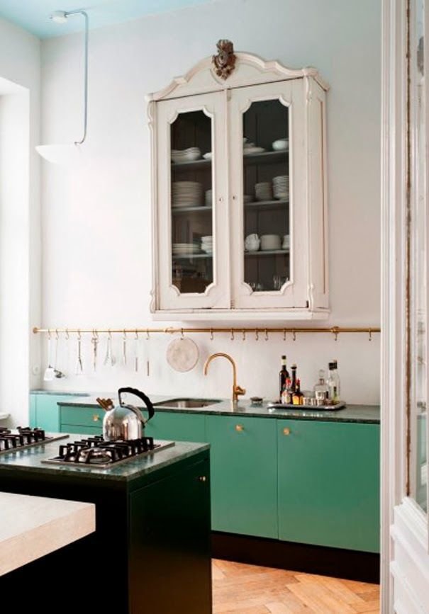 Фото из портфолио Зеленый цвет – фотографии дизайна интерьеров на INMYROOM