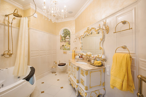 Фото из портфолио Фото классической ванной комнаты по проекту от Батенькофф – фотографии дизайна интерьеров на InMyRoom.ru