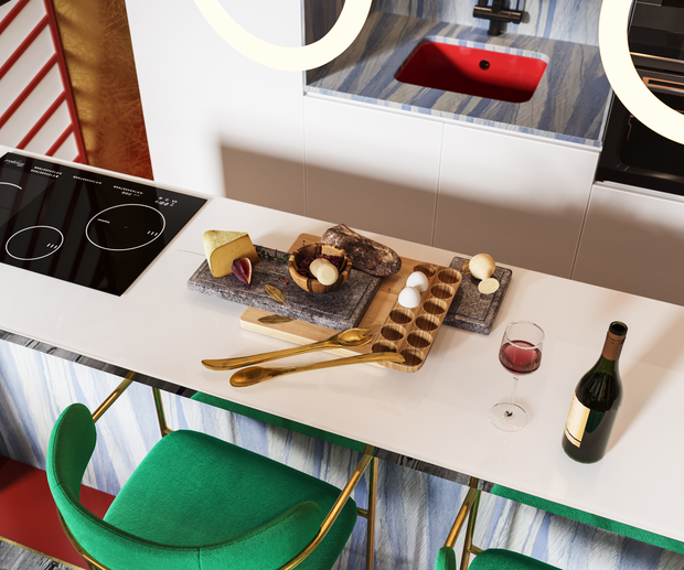 Фотография: Кухня и столовая в стиле Современный, Квартира, Проект дня, 2 комнаты, 60-90 метров, Алена Горская, Nolte, Nolte Küchen, Nolte Kuchen – фото на INMYROOM