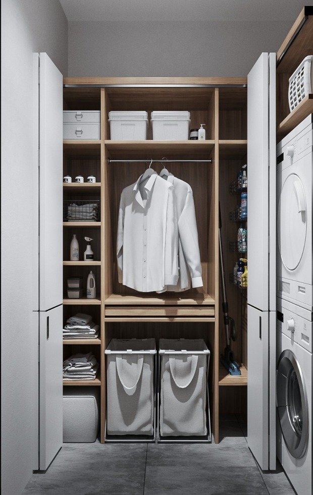 Фото из портфолио Квартира 60 кв.м – фотографии дизайна интерьеров на INMYROOM