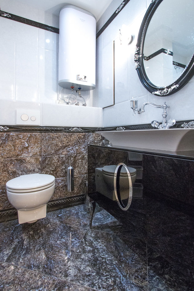 Фотография: Ванная в стиле Классический, Квартира, Проект недели – фото на INMYROOM