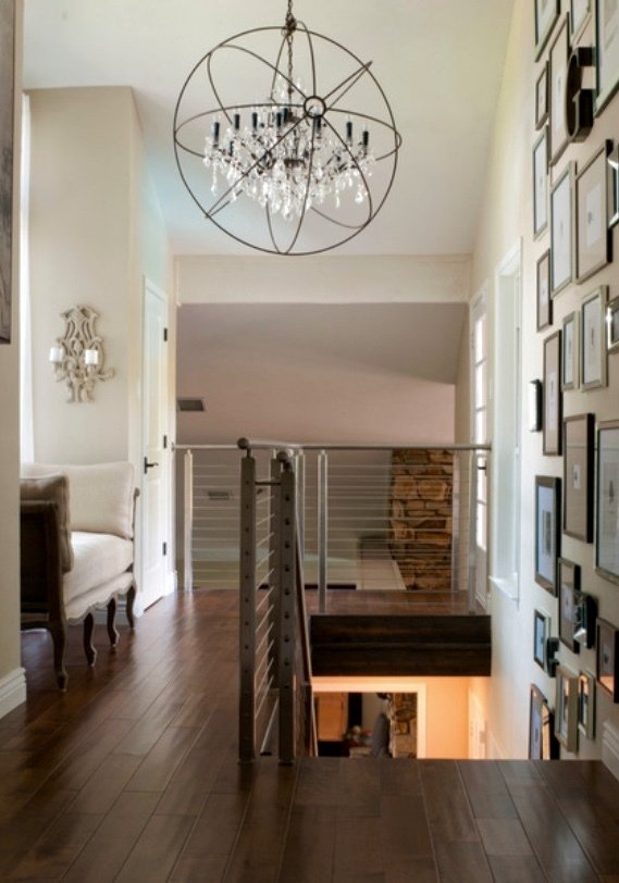 Фотография: Прихожая в стиле Прованс и Кантри, Скандинавский, DIY, Дом, Цвет в интерьере, Дома и квартиры, Белый – фото на INMYROOM