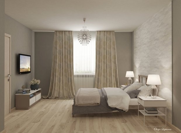Фото из портфолио Квартира в Краснодаре, что можно сделать в бюджет 800т.р. на 35кв.м. – фотографии дизайна интерьеров на INMYROOM