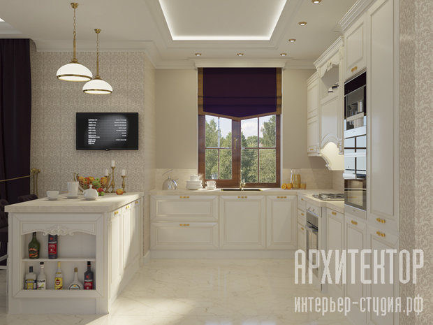 Фото из портфолио Загородный дом, 250 м2 – фотографии дизайна интерьеров на INMYROOM