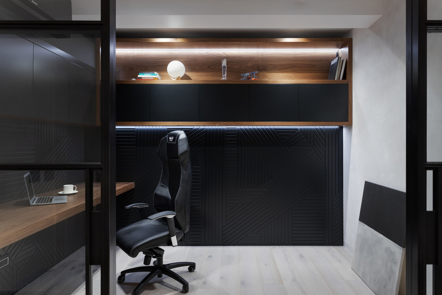 Фотография: Кабинет в стиле Современный, Лофт, Квартира, Проект недели, Москва, GM-Interior, 3 комнаты, Более 90 метров – фото на INMYROOM Фотография: Кабинет в стиле Современный, Лофт, Квартира, Проект недели, Москва, GM-Interior, 3 комнаты, Более 90 метров – фото на INMYROOM