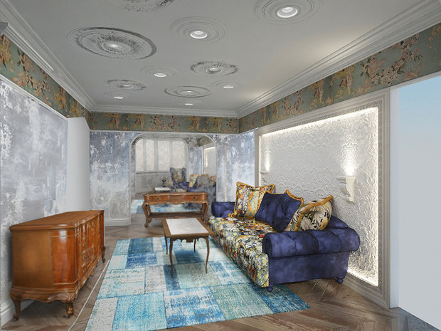 Фото из портфолио Итальянские мотивы, дизайн-проект – фотографии дизайна интерьеров на INMYROOM