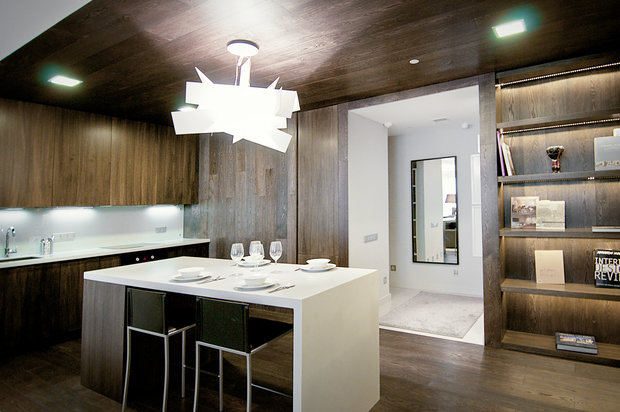 Фотография: Кухня и столовая в стиле Лофт, Современный, Квартира, Дома и квартиры, IKEA, Проект недели – фото на INMYROOM