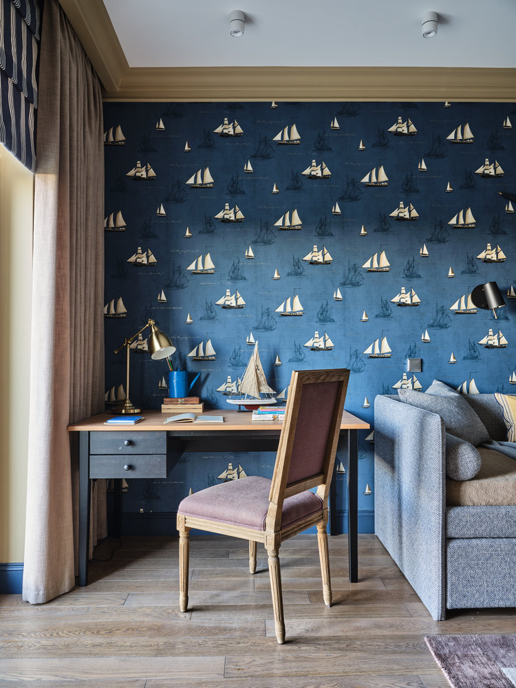 Фотография: Детская в стиле Современный, Квартира, Проект недели, Москва, 4 и больше, Более 90 метров, Карина Сейфуль-Мулюкова – фото на INMYROOM