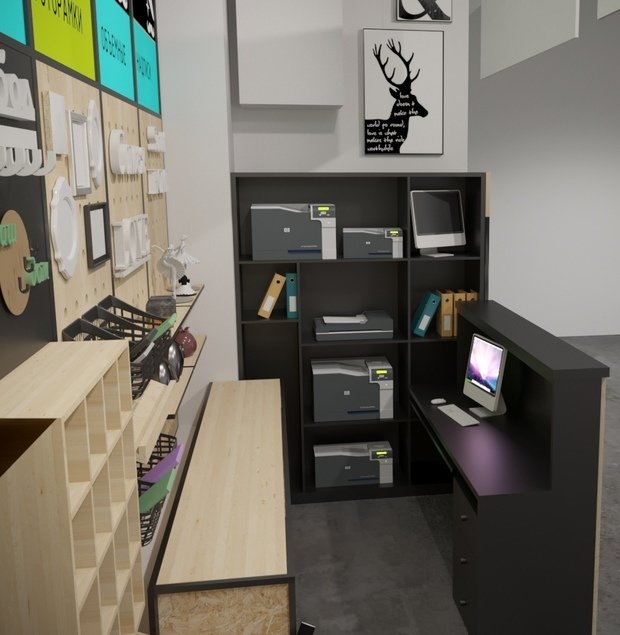 Фото из портфолио Дизайн уголка фотосалона – фотографии дизайна интерьеров на INMYROOM