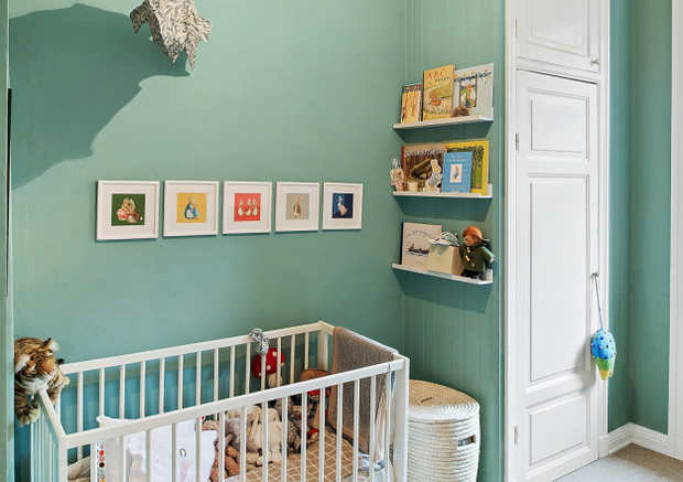 Фотография: Детская в стиле Скандинавский, Малогабаритная квартира, Квартира, Швеция, Дома и квартиры – фото на INMYROOM