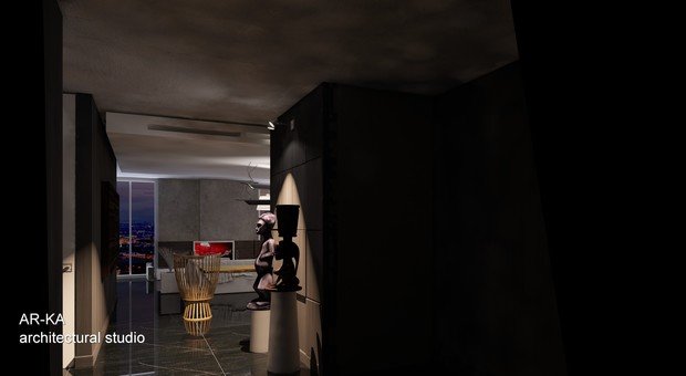 Фото из портфолио LUX Лофт на Мосфильмовской – фотографии дизайна интерьеров на INMYROOM