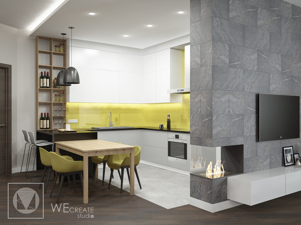 Фото из портфолио Квартира, в которой живет солнце  – фотографии дизайна интерьеров на INMYROOM