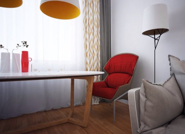 Фото из портфолио Яркое настроение – фотографии дизайна интерьеров на INMYROOM