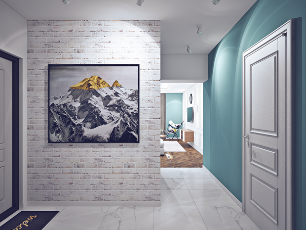 Фото из портфолио 97м2 SURF проект – фотографии дизайна интерьеров на INMYROOM