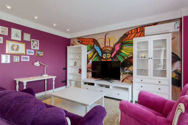 Фото из портфолио Гостиная на Кавалерийской – фотографии дизайна интерьеров на INMYROOM