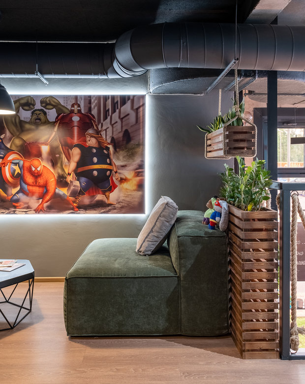 Фото из портфолио Тренажерка (реализация) – фотографии дизайна интерьеров на INMYROOM