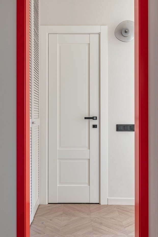 Фотография: Прихожая в стиле Скандинавский, Современный, Минимализм, Квартира, Проект дня, Москва, П-44, Панельный дом, 2 комнаты, 40-60 метров, Винтажный, Яна Гаевская – фото на INMYROOM