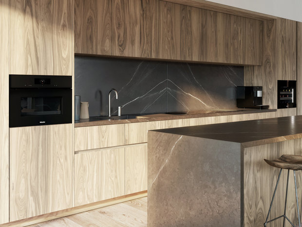 Фотография: Кухня и столовая в стиле Современный, Минимализм, Miele, Гид, G7000 – фото на INMYROOM