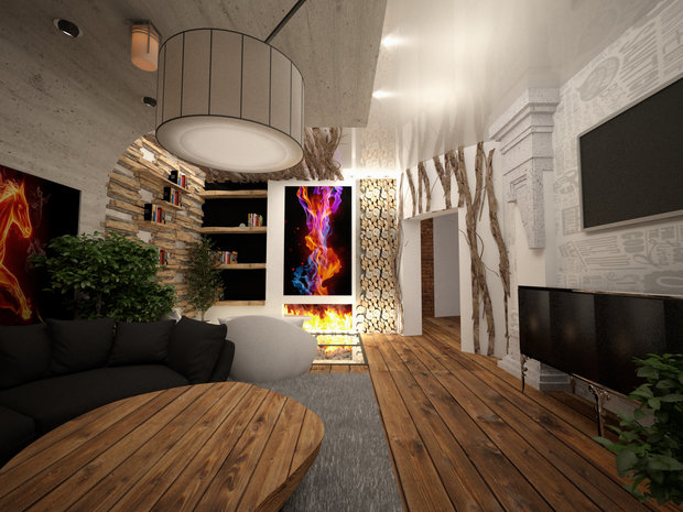 Фото из портфолио Частный дом – фотографии дизайна интерьеров на INMYROOM