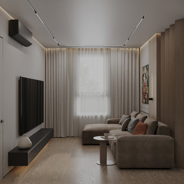 Фото из портфолио Квартира в Москве, ЖК бизнес-класса  – фотографии дизайна интерьеров на INMYROOM