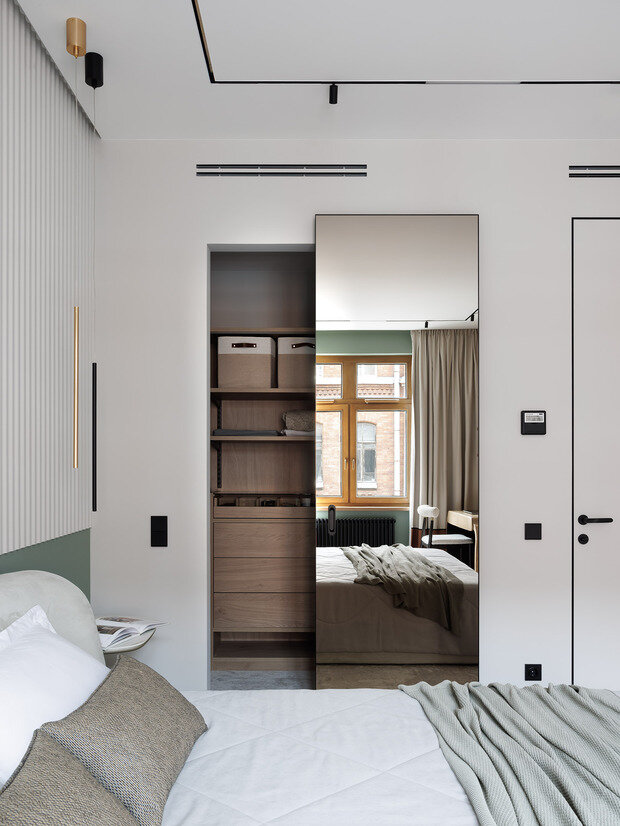 Фотография: Спальня в стиле Современный, Минимализм, – фото на INMYROOM