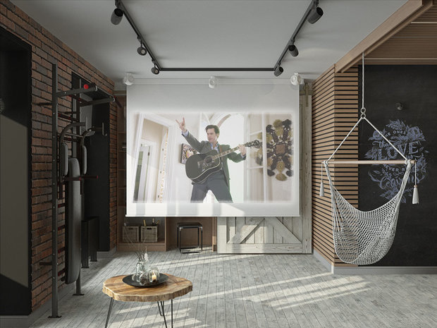 Фотография: Прочее в стиле Лофт, Гид, Мегафон, Мегафон ТВ, чилаут, чилаут-зона – фото на INMYROOM