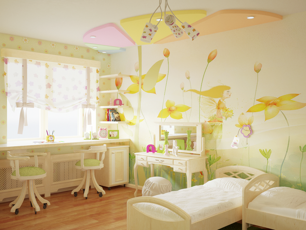 Фото из портфолио Детская для девочек – фотографии дизайна интерьеров на INMYROOM