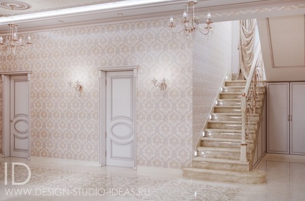 Фото из портфолио ДОМ В КЛАССИЧЕСКОМ СТИЛЕ В БЕЛОГОРСКЕ, 326 М² – фотографии дизайна интерьеров на INMYROOM