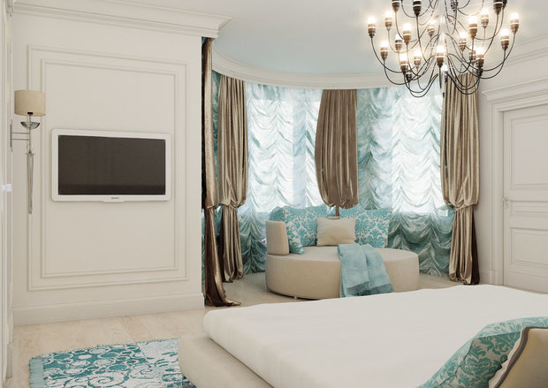 Фото из портфолио "Классический аквамарин" – фотографии дизайна интерьеров на INMYROOM