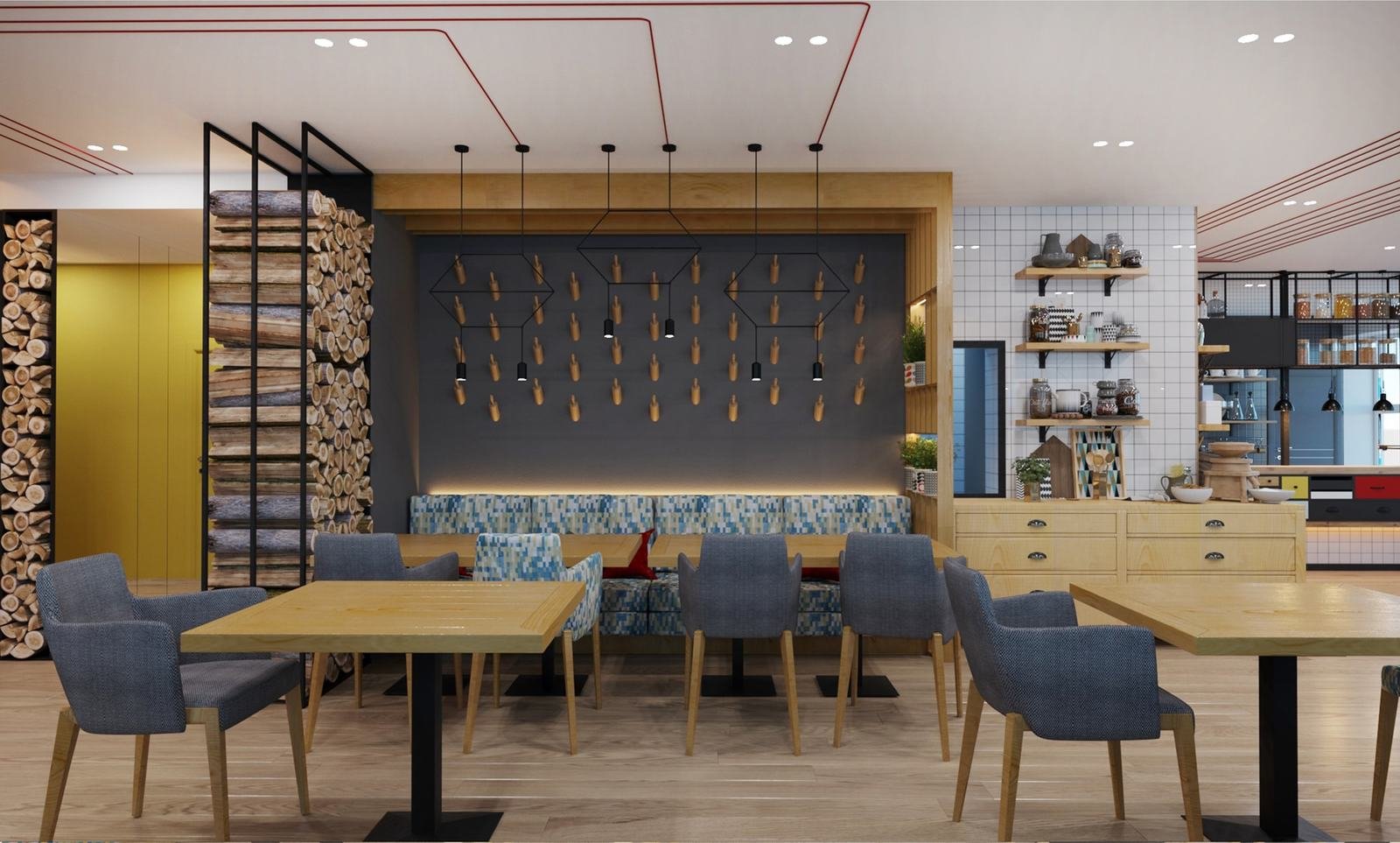 Фото из портфолио Дизайн ресторана с авторской кухней – фотографии дизайна интерьеров на INMYROOM Фото из портфолио Дизайн ресторана с авторской кухней – фотографии дизайна интерьеров на INMYROOM